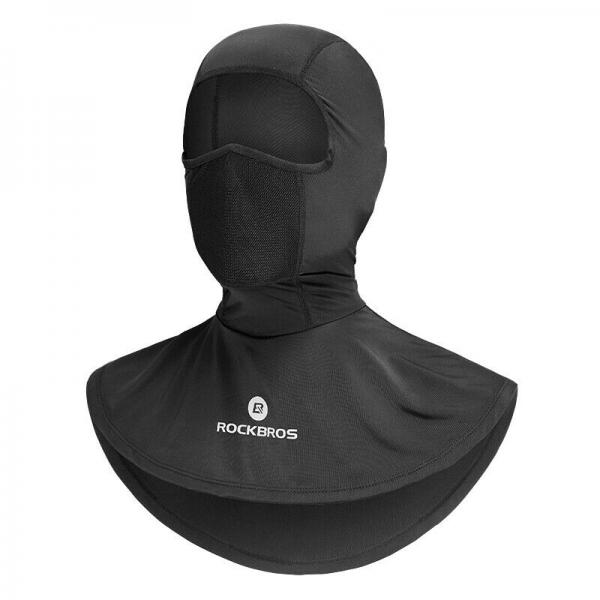ROCKBROS | Sommer Balaclava Sturmhaube Kopfhaube für Fahrrad/Motorrad – UPF50+ Sonnenschutz, Cooling, UV-Schutz