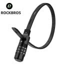 ROCKBROS | Zahlenschloss, Fahrradschloss, Helmschloss, Kabelbinder, Edelstahl-